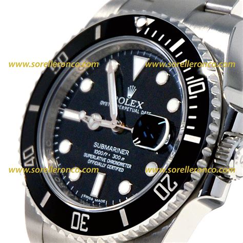 ghiera rolex submariner prezzo|rolex subacqueo.